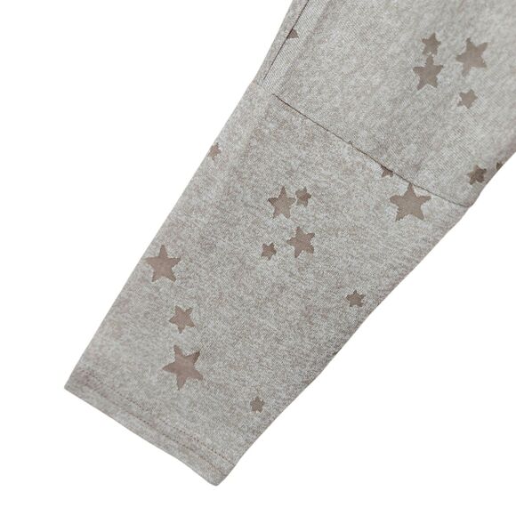 Free People Sleep Shirt Womens Medium Oatmeal Knit Dream Star Soft Nightgown - Picture 7 of 11